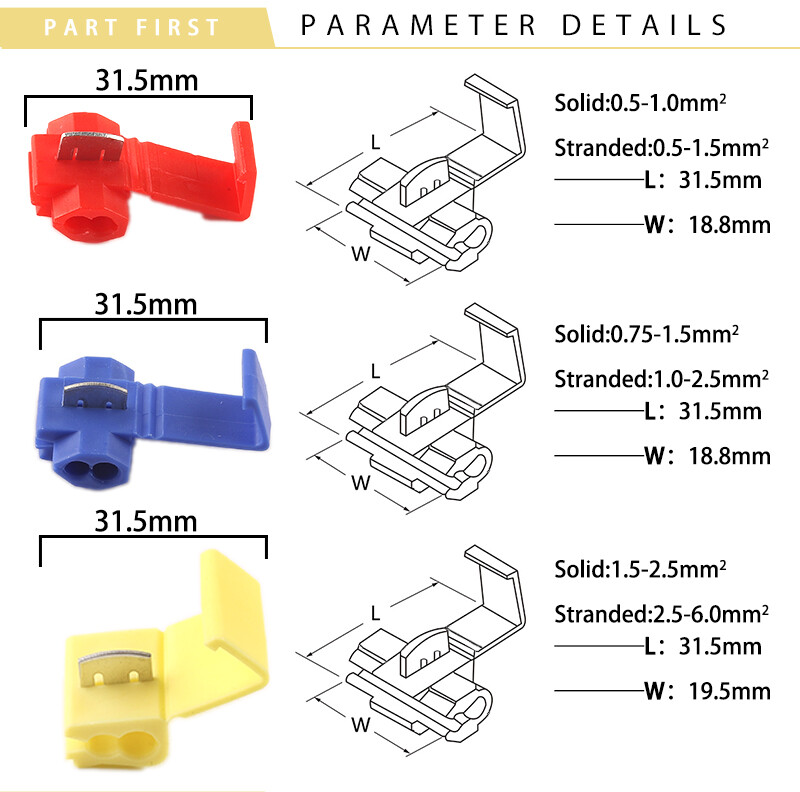 Quick Splice Wire Connector,Splicing Connectors