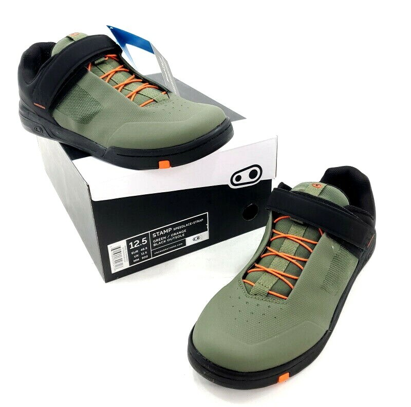 ミース Crank Brothers Stamp SpeedLace+ Mountain Bike Flat Shoes