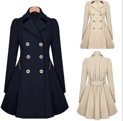 Ladies fit and store flare coat