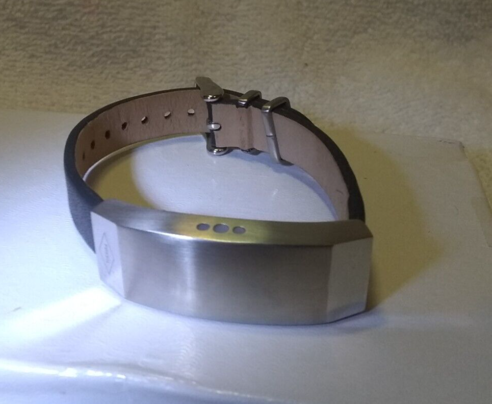 Fossil Activity Tracker Model JDJ1 Black Leather Band Not Tested No Charger eBay