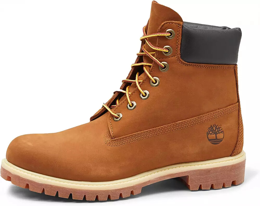 Timberland Men's Waterproof Leather Boots Rust Nubuck TB072066827 *ALL SIZES*