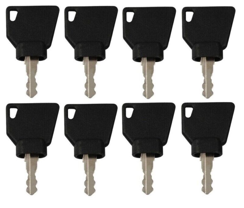8 Jcb Equipment Ignition Keys Fit Bomag Dynapac Terex Vibromax Nh Volvo Ford 
