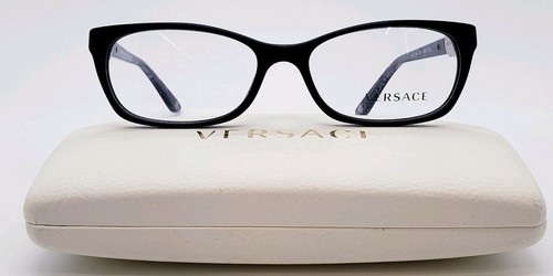 【関税込み】Versace 眼鏡 関税・送料込み＊VERSACE＊スクエア ロゴ フレーム メガネ