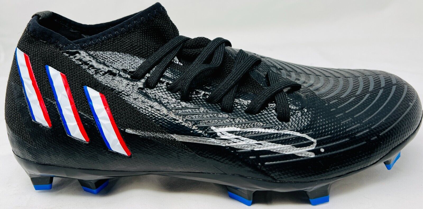 Zinedine Zidane Signed Soccer Adidas Predator Cleat France Zinedine Zidane Signed Soccer Adidas Predator Cleat France