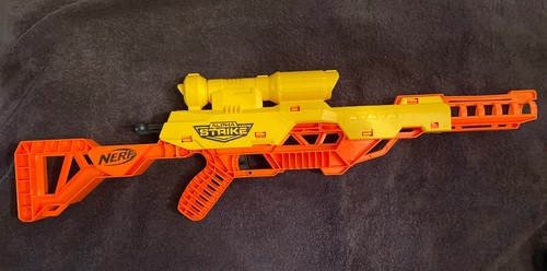 Nerf Alpha Strike オレンジブラスター Amazon.com: Nerf Alpha Strike Wolf LR-1 Toy Blaster with