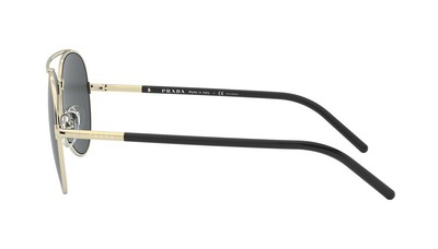 Pre-owned Prada Pr 14zs Tortoise/brown Shaded (2au-6s1) Sunglasses