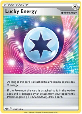 Lucky Energy Pokemon TCG Card 158/198