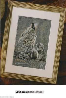 INTO THE WILDERNESS  -     CROSS STITCH PATTERN    ALS - EQ