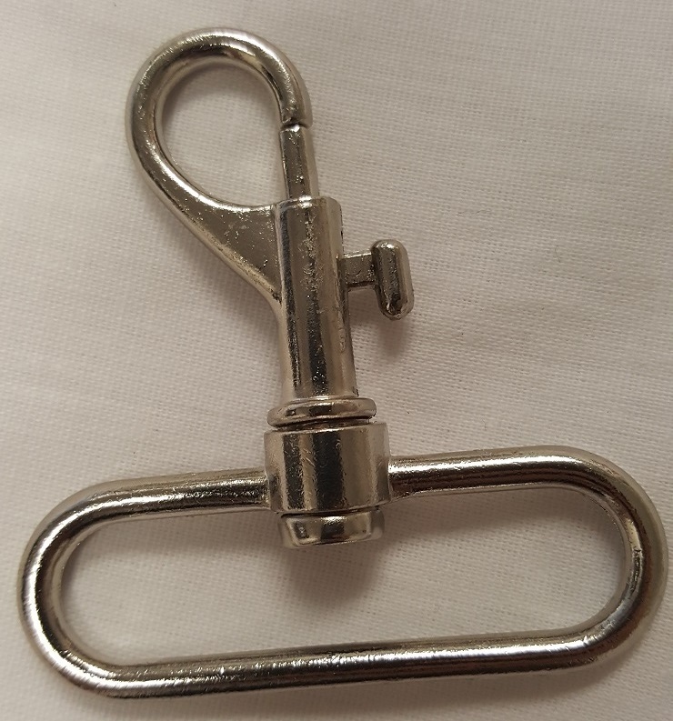 2" Swivel Snap Hook Metal Fits 2"belts. Common uses for key chain