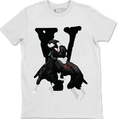 Vlone X City Morgue Dogs Tee II White II Custom T-shirt-oversize hip-hop