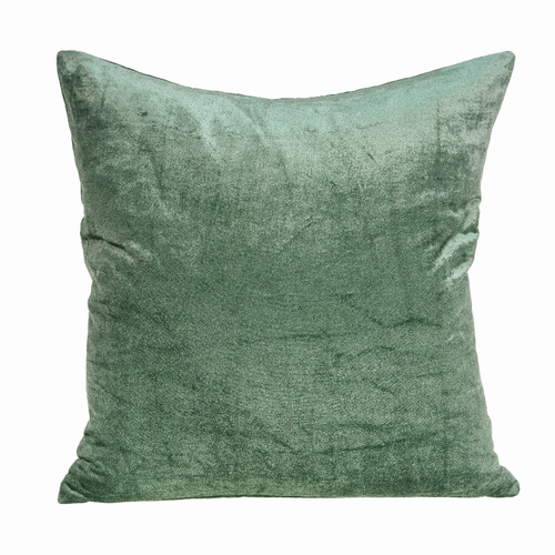 Однотонная подушка Parkland Collection Charlotte Green Зеленый 22 x 22