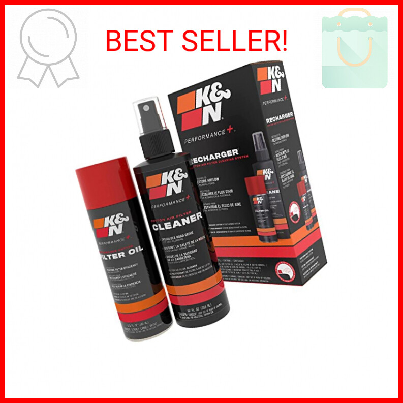 : Aerosol Filter Cleaner And Oil Kit; Restores Engine