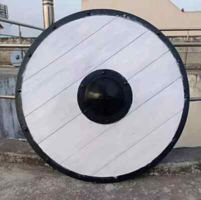 Medieval Warrior Wooden Viking Round Shield Templar Handmade Shield gift