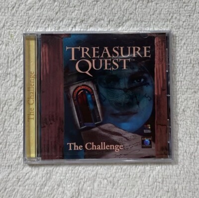 NEW  ️ SEALED TREASURE QUEST The Challenge PC Game CD-ROM Adventure