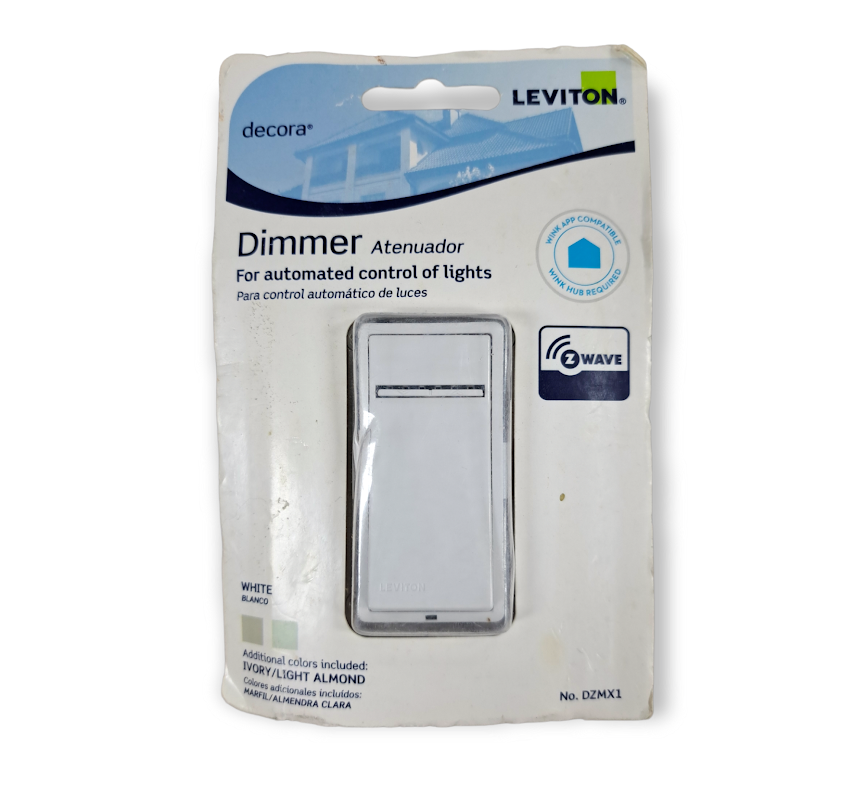 Leviton White DECORA DIMMERFOR AUTOMATED CONTROL OF LIGHTS W
