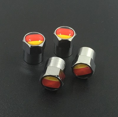 4PCS  Tire Wheel Rims Stem Air Valve Caps Tyre Cover Car Truck Bike