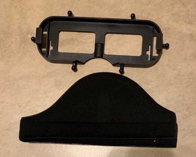 Nintendo Virtual Boy System Exact Replica Replacement Visor Eyeshade Bracket