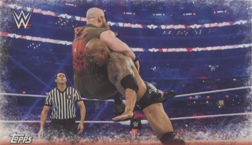 2017 Topps WWE Then Now Forever - The Rock #F-7