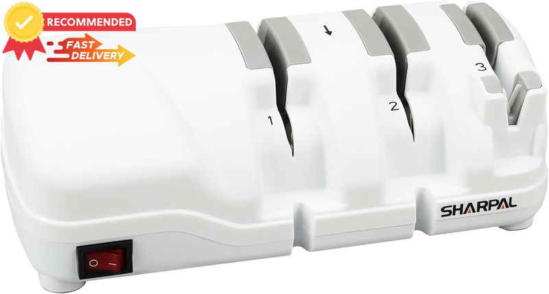 198H Electric Knife Sharpener 3 Stages Professional Kitchen Tool