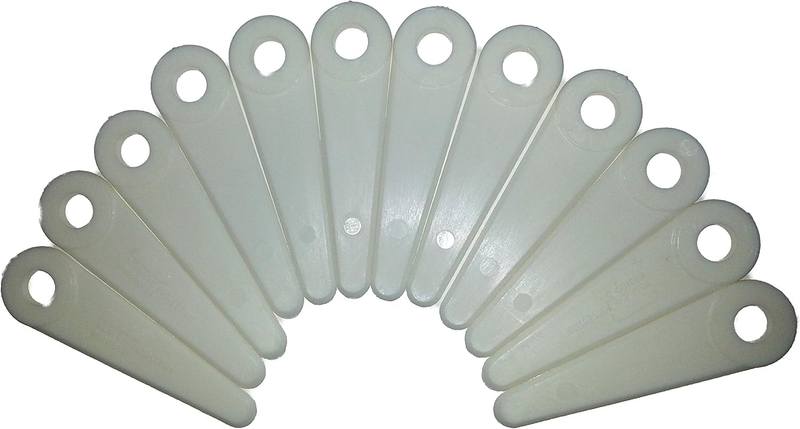 Trimmer Blades 4 Inch Poly for Stihl Husqvarna Weed Eater Grass Trimmer Head 12