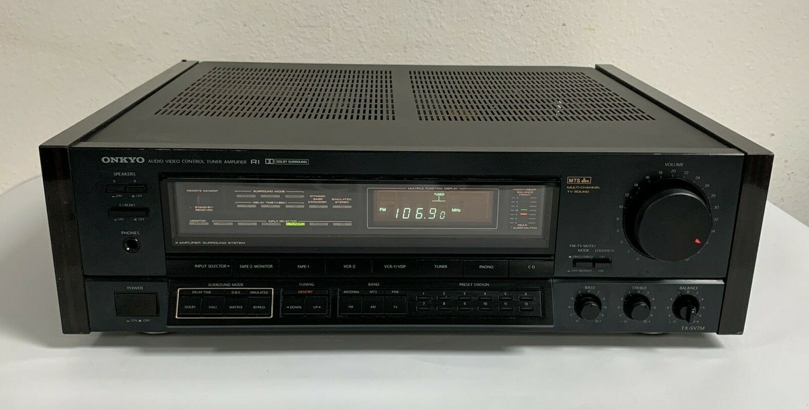 ONKYO TX-SV7M ~ Audio Video Control Tuner Amplifier R1 ~ MTS