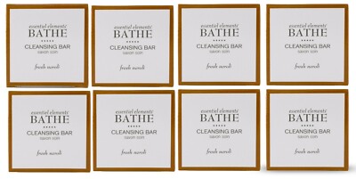 Lot of 8  Gilchrist & Soames Neroli Essential Elements Bathe Bar Soap 1.5 oz