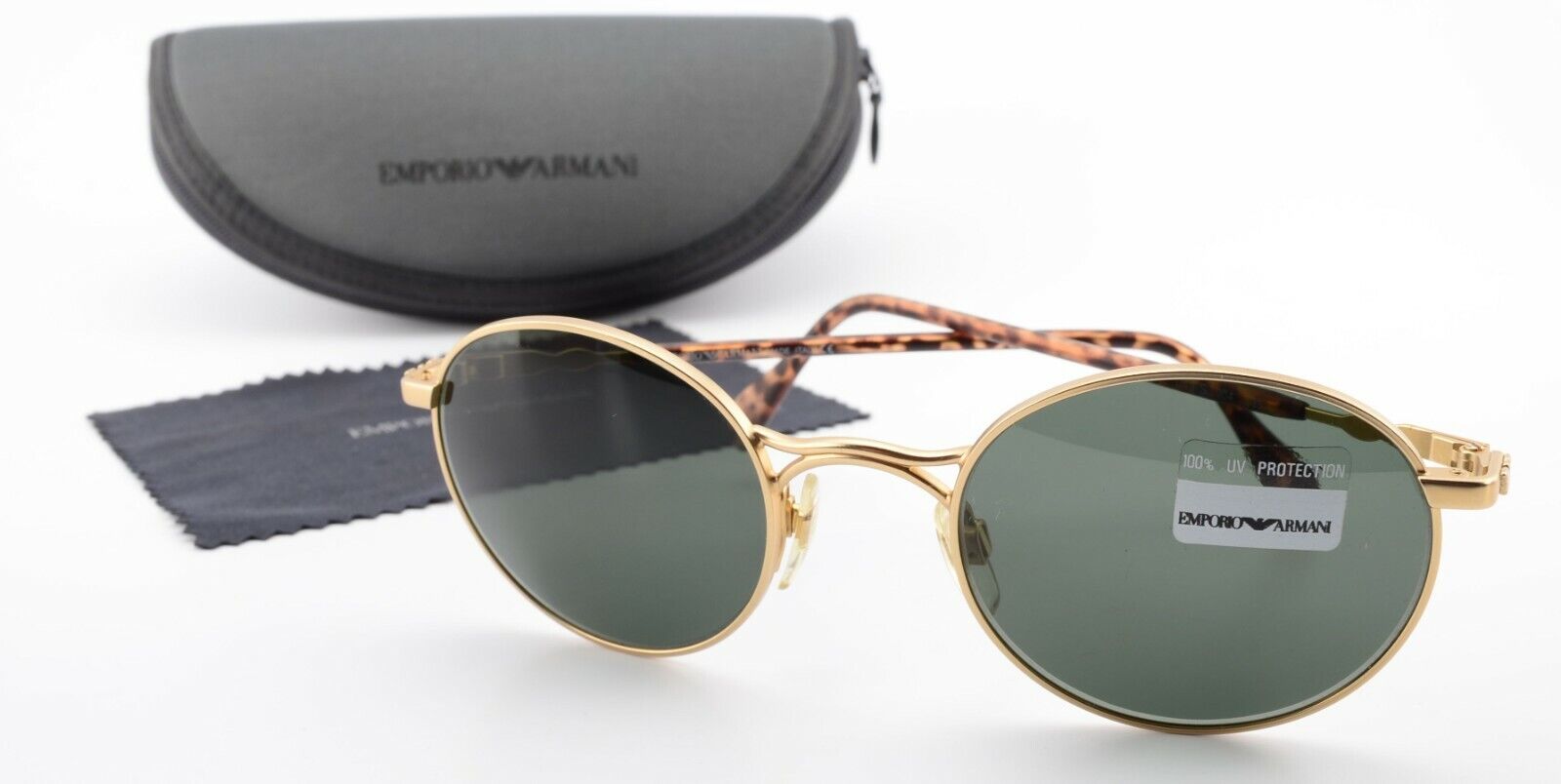 Emporio Armani Sunglasses 059-S 904 135 Metal Vintage Panto Emporio Armani Sunglasses 059-S 904 135 Metal Vintage Panto