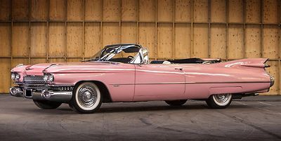 ピンクCadillac Eldoradoオープン 1958 未使用、絶版レア品 ピンクCadillac Eldoradoオープン 1958 未使用、絶版レア品