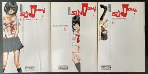 Sundome Volumes 1-3 English Lot Manga