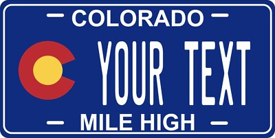 Any State Any Text 250 Designs License Plate Personalized Custom Auto Car 