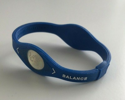 Rubber Silicone VAUGHN Goalie Hockey Blue Bracelet Balance / Stabilizer