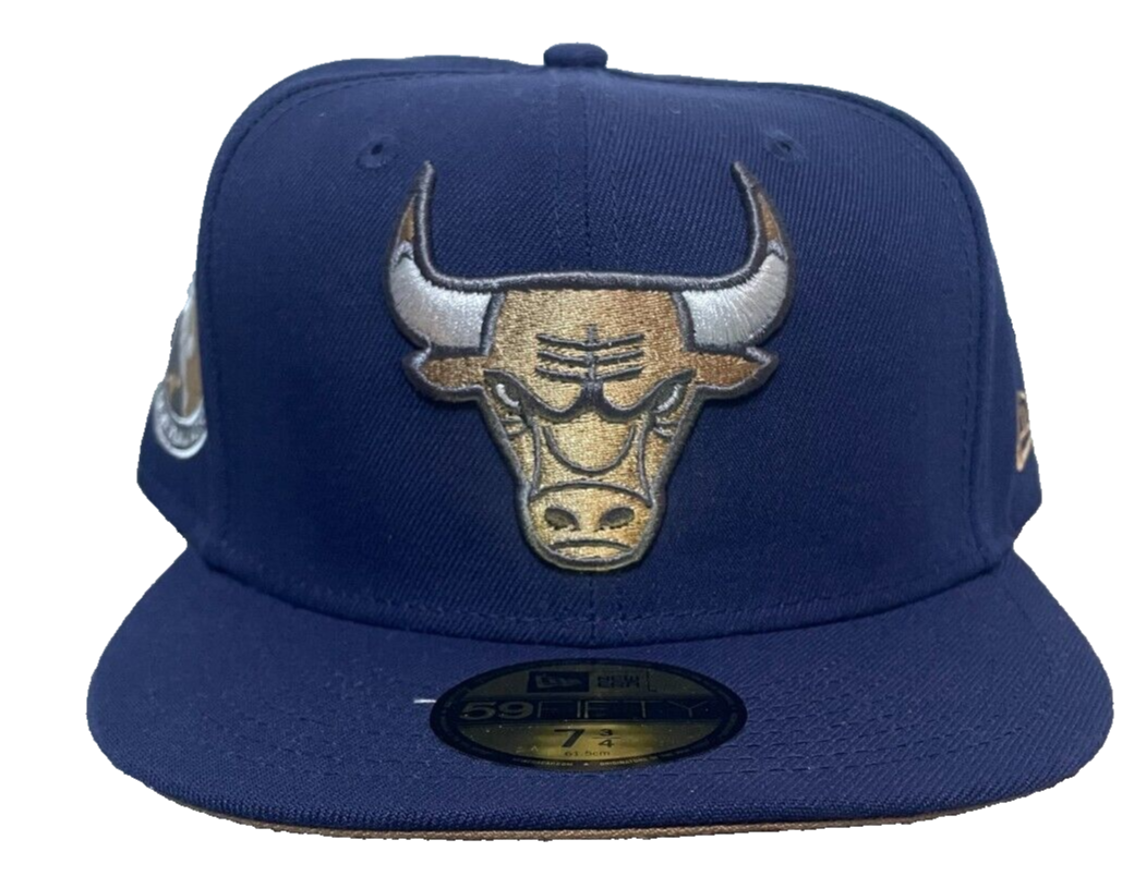Bulls 59FIFTY 7 3/8 水色×緑 US限定モデル