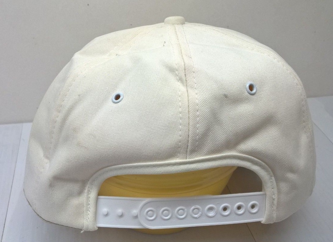 State Line Cooperative Hat Cap White embroidered snapback Minnesota Iowa