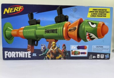 Nerf Fortnite RL Rocket Launcher Foam Rockets Blaster Gun