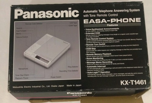 Panasonic KX-T1461 EASA PHONE - Automatic telephone answering system BOX