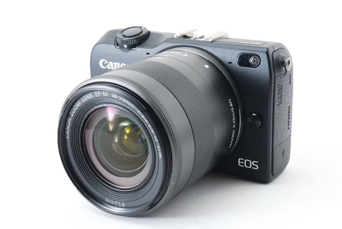 MINT] Canon EOS M2 18.0MP Mirrorless Digital Camera 18-55mm f/3.5