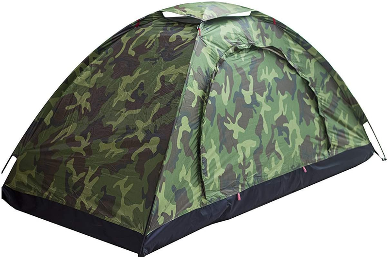 Tent Camouflage Patterns Camping Tent Backpacking Tent for Camping Hiking 【Outdo