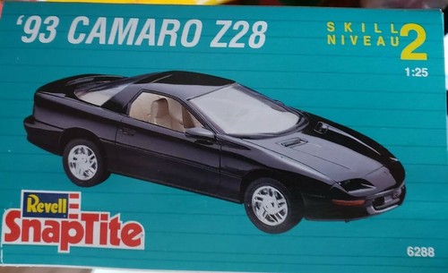 revell snaptite model 93 camaro z28 1/25 nib usa