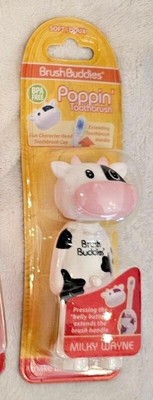 Brush Buddies Poppin' Toothbrush  Soft Kids Baby 4 styles cute