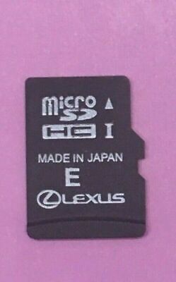 Lexus Premium 13mm Navigation Micro SD Card UK & EUROPE MAP 2022/2023 ver.1 NEU