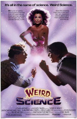 WEIRD SCIENCE Movie POSTER 11 x 17 Kelly Le Brock, Anthony Michael Hall, A