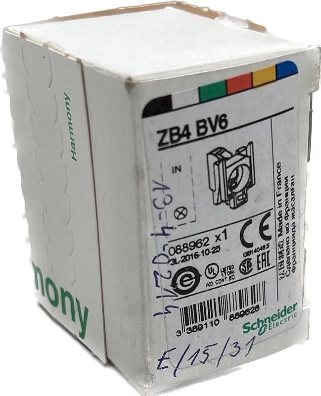 Telemecanique Zb4bv6 Hilfsschalterblock 088962 Zb4 Bv6