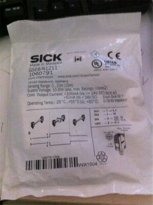 1PCS New SICK Proximity switch GSE6-N1211