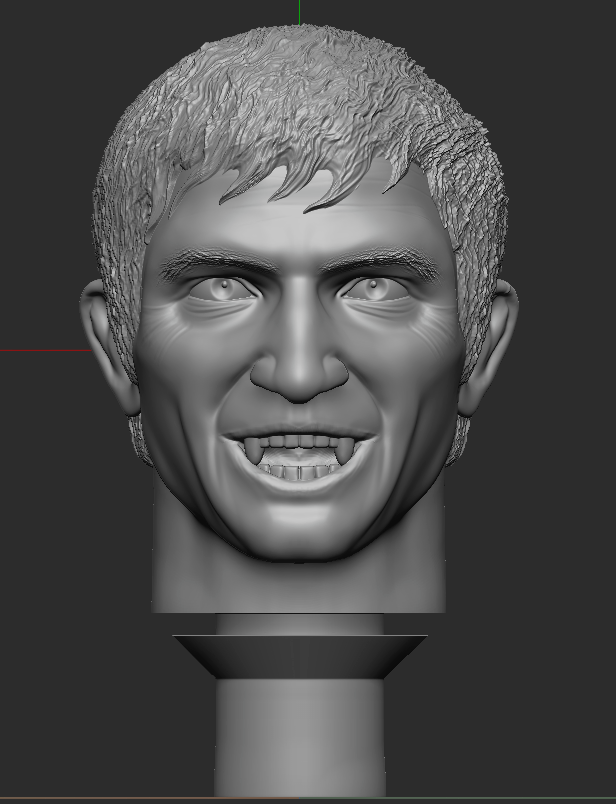 CUSTOM MEGO HEAD BARNABAS COLLINS DARK SHADOWS RESIN for 8" FIGURE