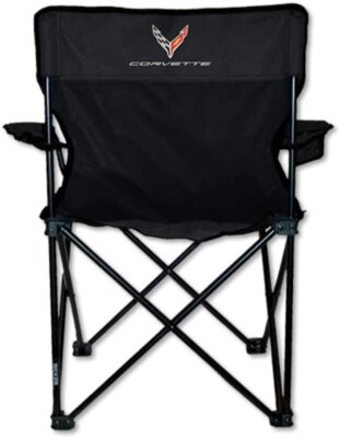C8 Corvette Next Generation Travel Fold Up Chair- Black