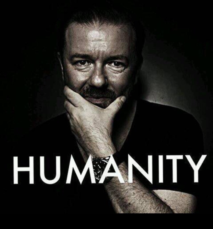 2 Tickets for Ricky Gervais - Humanity Motorpoint Arena Cardiff
