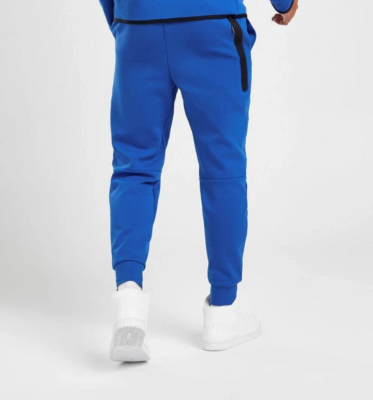 NIKE TECH FLEECE JOGGERS GAME ROYAL BLUE PANTS SIZE UK EXTRA SMALL MENS  SLIM FIT