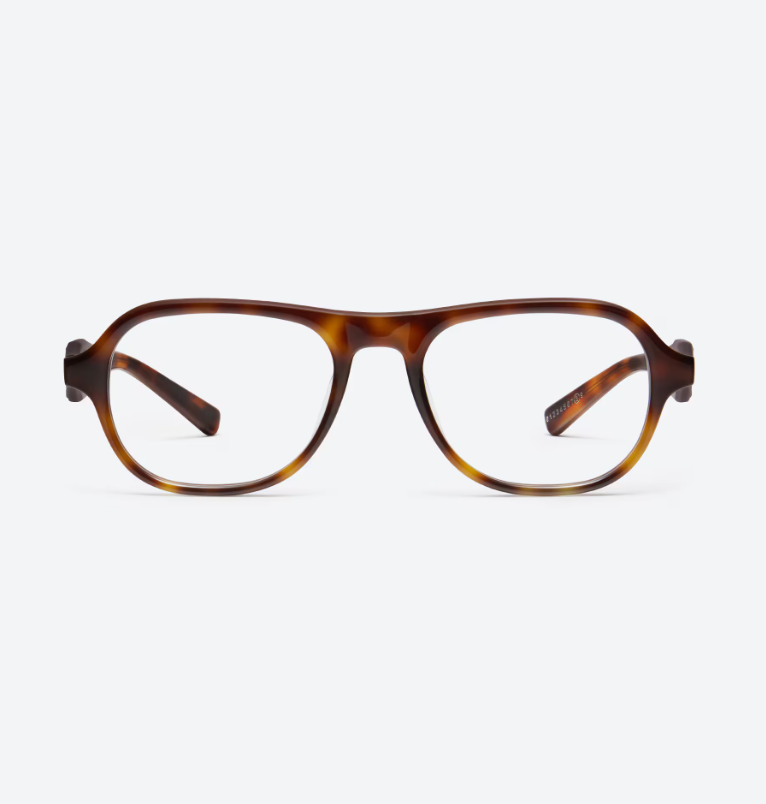 Pre-owned Gentle Monster X Maison Margiela Mm113 Tortoiseshell Clear Mm113-l2 In Tortoiseshell/clear