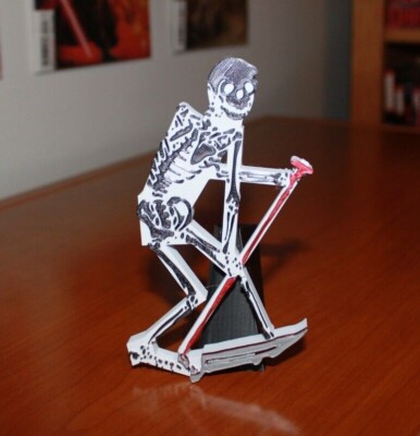 Schemaposse Skeleton, Lil Peep, JGRXXN 3D Printed Logo Art