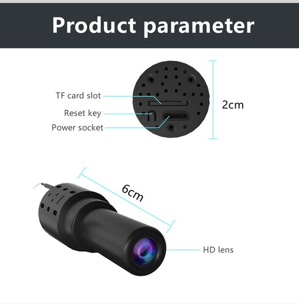 1080P WiFi Mini Camera HD Hidden IP Night Vision Camcorder Home Security spy Cam - Image 13